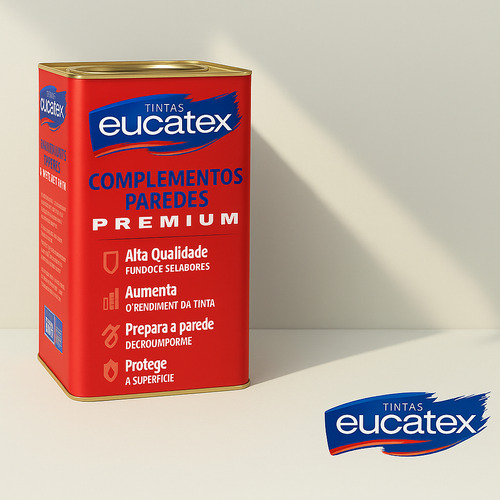 Fundo Preparador Eucatex Base Água 1 6l - Alto Rendimento