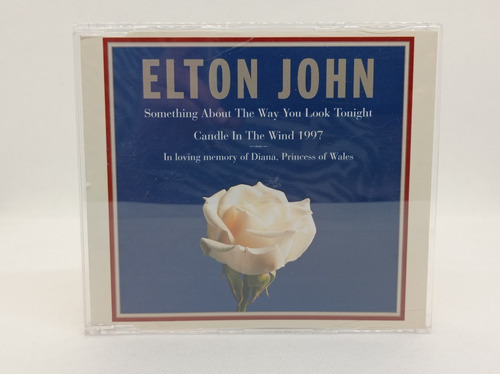 Cd Single Elton John, Something About The Way...
