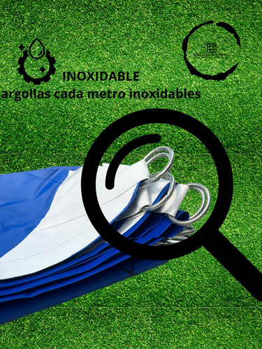 Lona 6x4 Reforzada Uso Rudo Con Protección Uv Impermeable.