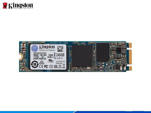 Ssd M.2 Solido Kingston 240gb ( Sm2280s3g2/240g ) 80mm