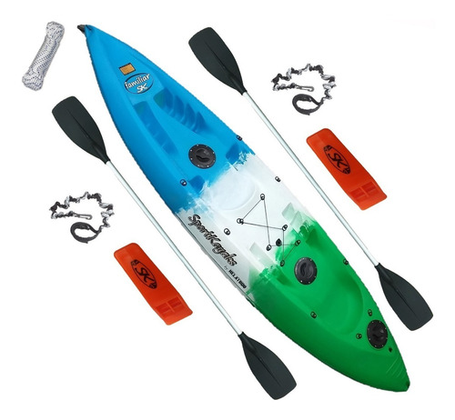 Kayak Triple Sportkayaks Familiar Envio Gratis Rba Outdoor