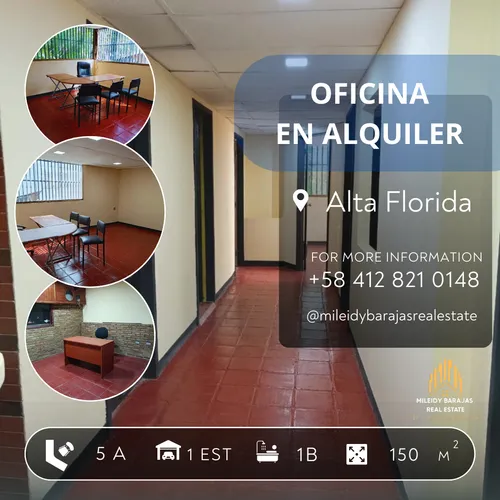 Oficina En Alquiler Caracas