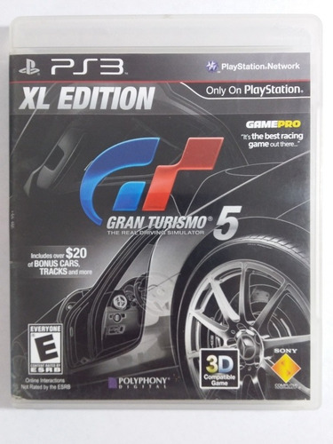 Juego Original Ps3 Gran Turismo 5, Usado.