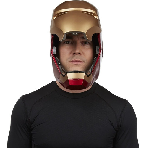Iron Man Casco Electronico Luz Sonido Marvel Legends B7435