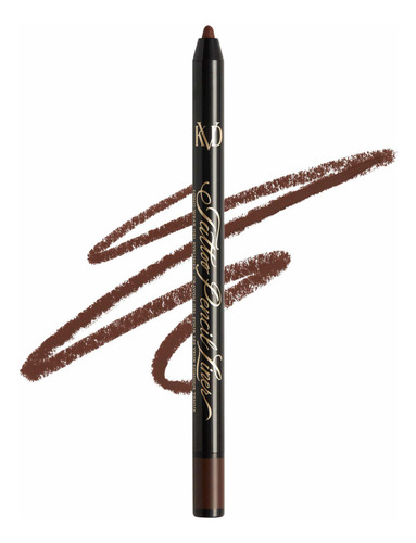 Delineador A Prueba De Agua - Kvd - - Color Axinite Brown