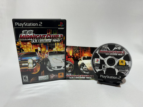 Midnight Club 3 Dub Edition Remix Com Pôster Para Ps2