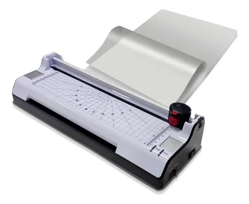 Kit Plastificadora A4 - 5 Funções + 100 Unid. Plástico A4