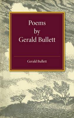 Libro Poems By Gerald Bullett - Gerald Bullett