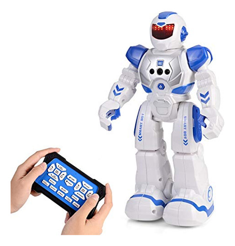 Mh Zone Robot Inteligente Para Niños Con Control Remoto Y Co