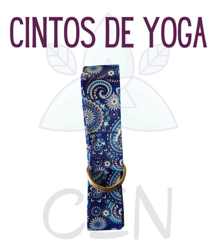 Cinto / Cinturon Ajustable Para Yoga