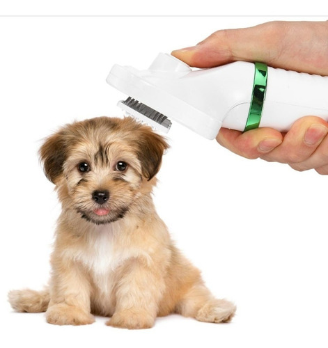 Imagen 3 de 4 de Cepillo Secador 2 En 1 Quita Pelos Para Mascotas