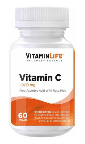 Vitamin Life Vitamina C 1000 X60tabletas