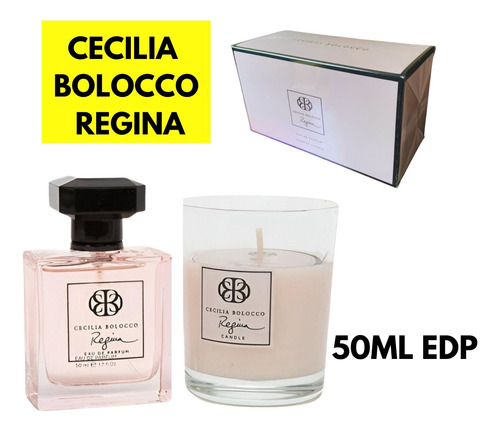 Cecilia Bolocco Regina Edp 50ml + Vela Set / Claudeparfums