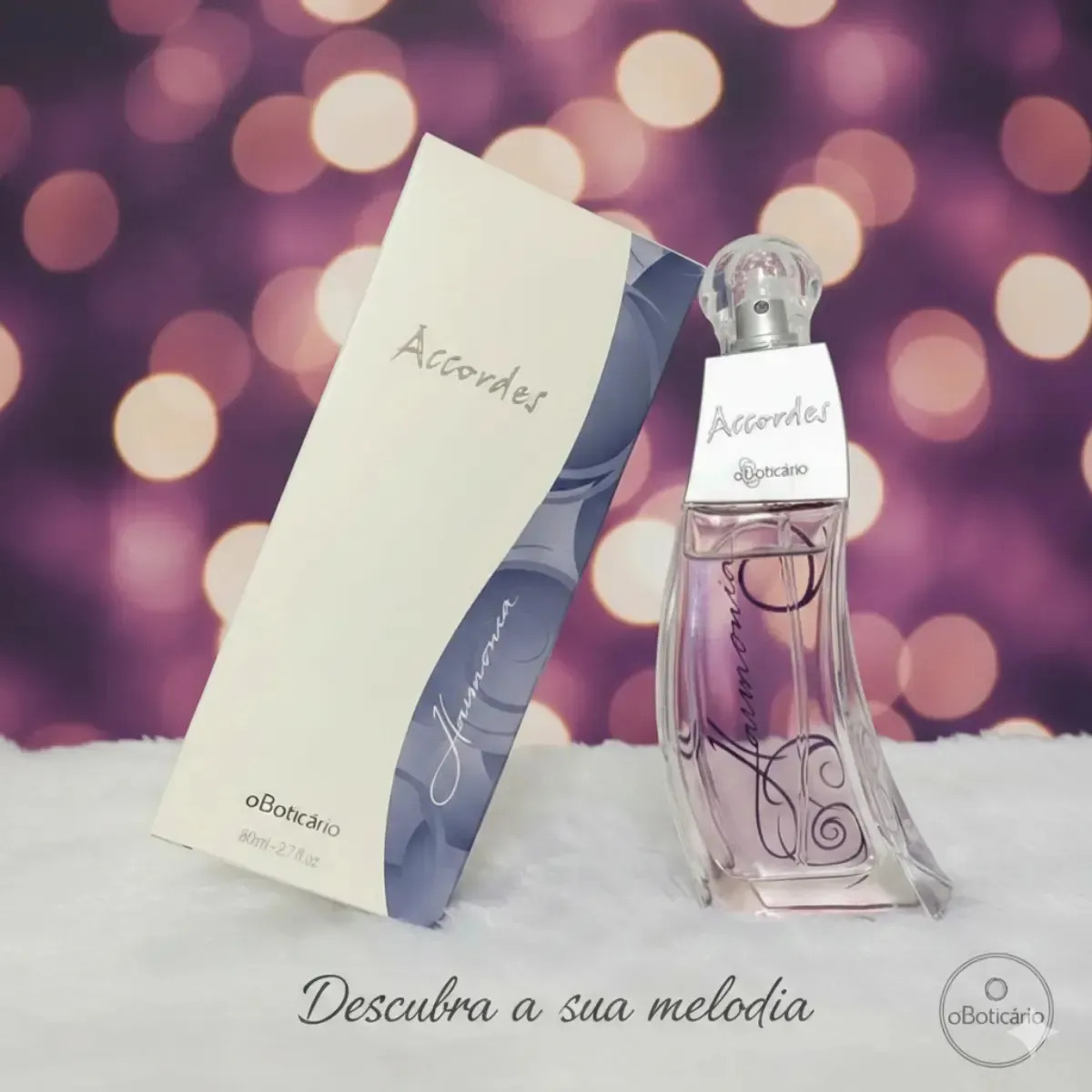 O Boticário Accordes Harmonia Deo Colônia Feminino 80ml