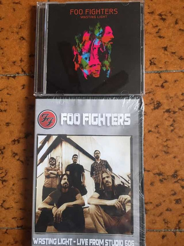 Foo Fighters Cd Importado Wasting Light Cd Y Dvd  Precio X 2