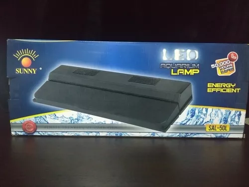 Lámpara Luz Led Superior Para Acuarios De 40 A 50cm