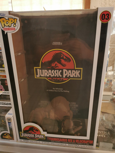 Imagen 2 de 2 de Jurassic Park Movie Poster Funko Pop