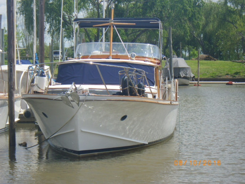 Crucero Clásico De Madera (ithurbide) 16mts 2 Perkins 165hp