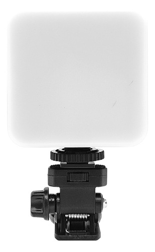 Iluminador Led Portátil Recarregável Para Gravação De Vídeos Estrutura Preto Luz Branco-neutro 110v/220v
