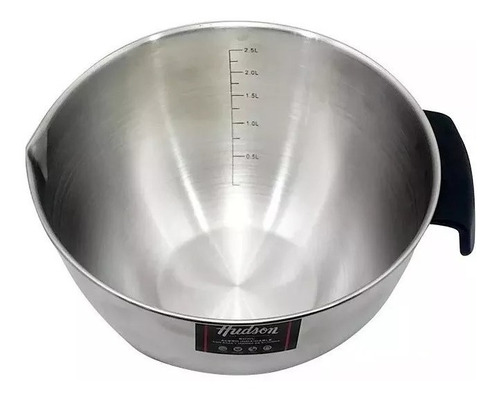 Bowl Hudson Acero Inox Antideslizante 2.5 Lt De 20 Cm