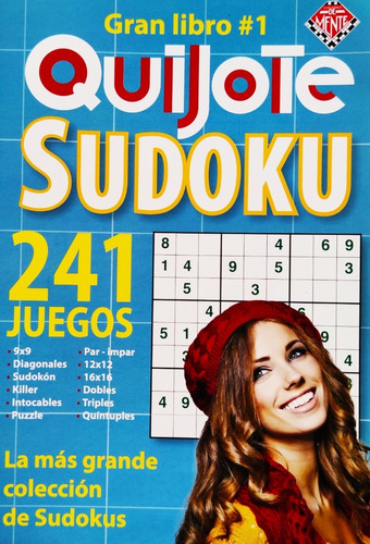 Sudoku Quijote Gran Libro N° 1 - 241 Juegos