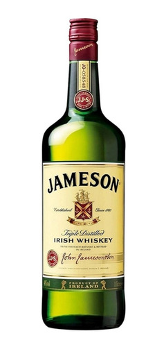 Whisky Jameson Irish Whiskey 1 Litro Triple Destilado --