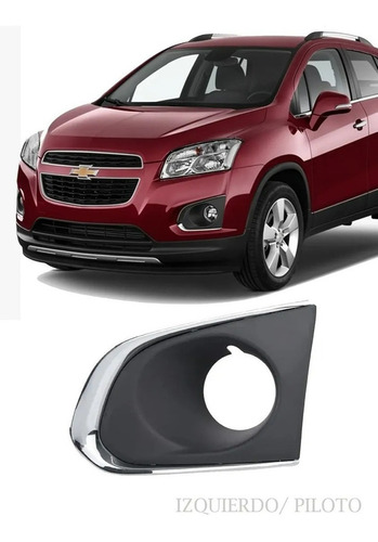 Rejilla Izquierdo C/cromo C/hoyo Chevrolet Trax 13-16