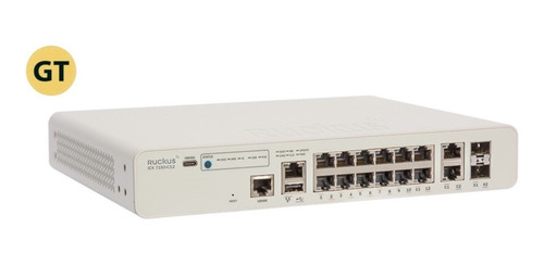 Ruckus Brocade Icx 7150 Compact Switch (icx7150-c12p-2x1g)