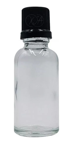 Envase Frasco Vidrio Natural 30 Ml Con Tapa Rosca X 100 Pzas