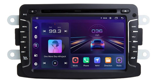 Radio De Coche 4g Android Carplay 6+128g Para Renault Logan