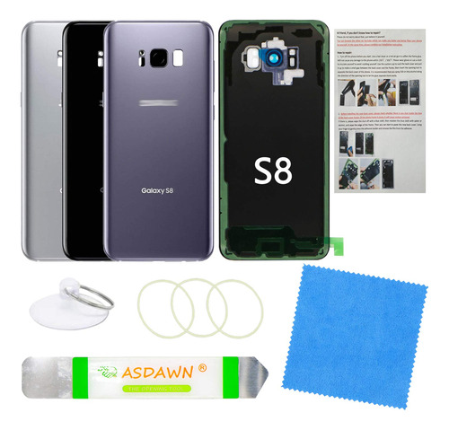 Carcasa Repuesto Para Samsung Galaxy S8 Sm-g950 Lente Camara