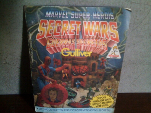 Catalogo Marvel Superheroes - Secret Wars - Gulliver Brasil