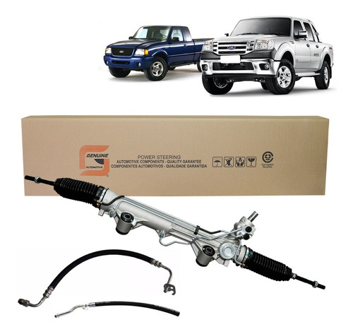 Caixa E Mangueiras De Direçao Hidraulica Ford Ranger 98/2012