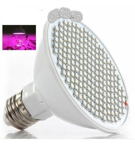 Lampara Led Para Plantas Interior 12w 200 Led  Ph Ventas