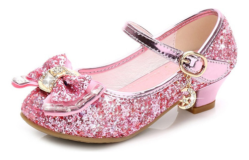 Zapatos De Niña Sandalias Princesa Zapatillas De Cristal