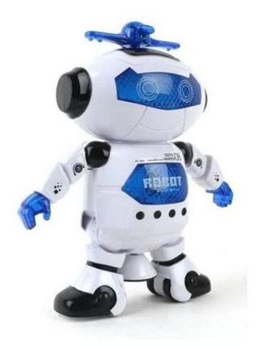 Brinquedo Robô Dance Com Luz E Som- Funciona A Pilha