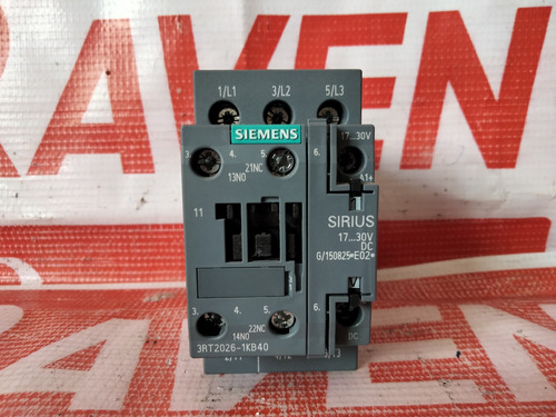 Contactor Siemens Sirius 3rt2037-1kb40 (Usado)