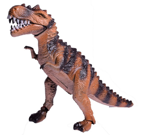 Imagen 2 de 7 de Dinosaurio T-rex Con Luz Sonido Y Movimiento El Duende Azul