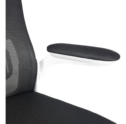 Silla De Oficina Ergonómica Dakota Diseño Moderno Y Respaldo Transpirable Color Negra