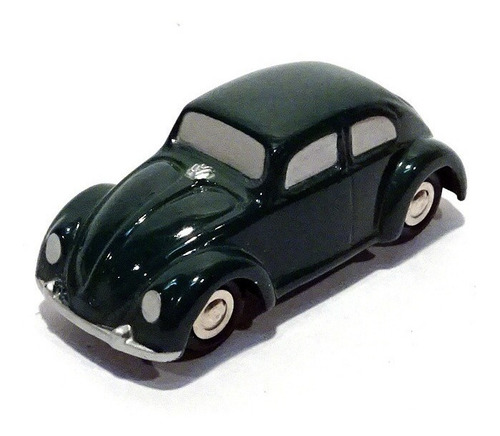 Volkswagen Fusca Brezelkafer Verde 1/90 Schuco Piccolo