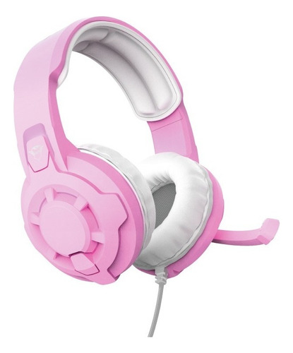 Audífonos Gamer Trust Gxt 411p Rosa