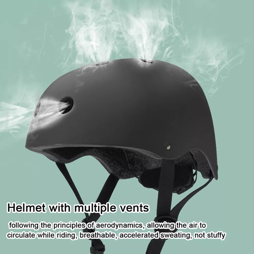 Juego De Casco Protector, Rodilleras Y Coderas De 7 Piezas.