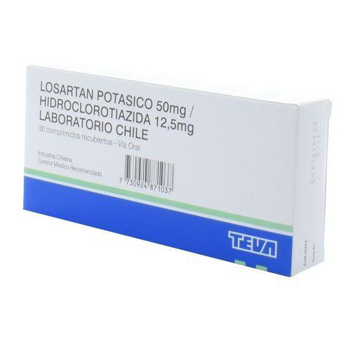 Losartan+hidroclorotiazida 30 Comprimidos
