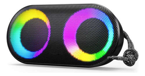 Altavoces Bluetooth Porttiles Con Luces, Altavoces Inalmbric