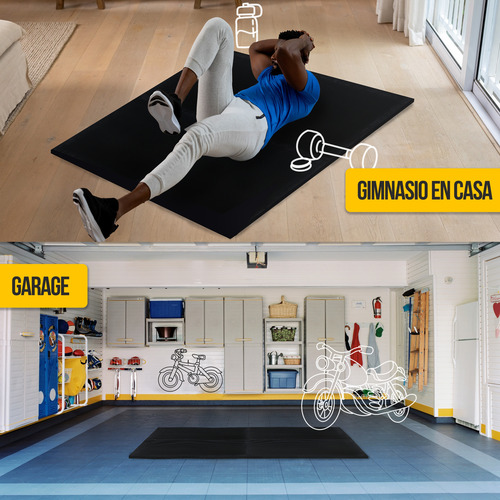 Piso Gym Ejercicio Tapete Resistente Durable 16 Piezas
