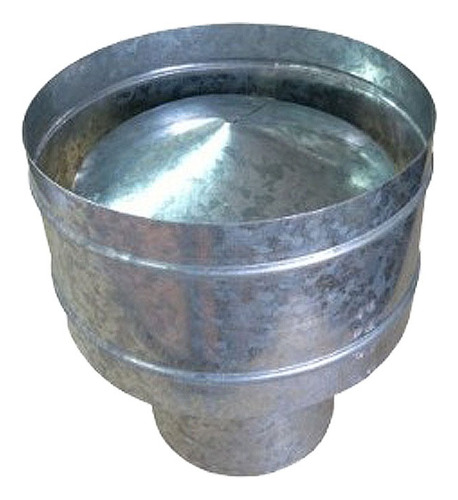 Sombrero Para Estufa 6 Pulgadas Galvanizado