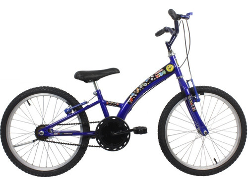 Bicicleta Aro 20 Monotubo - Azul