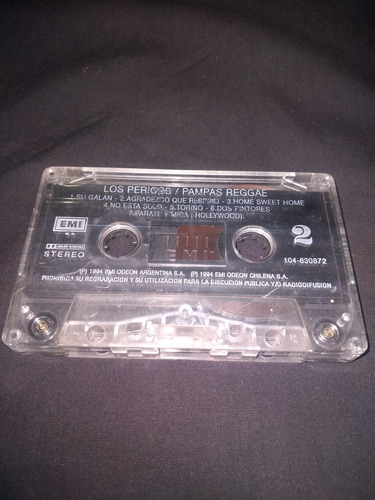 Cassette Los Pericos, Pampas Reggae