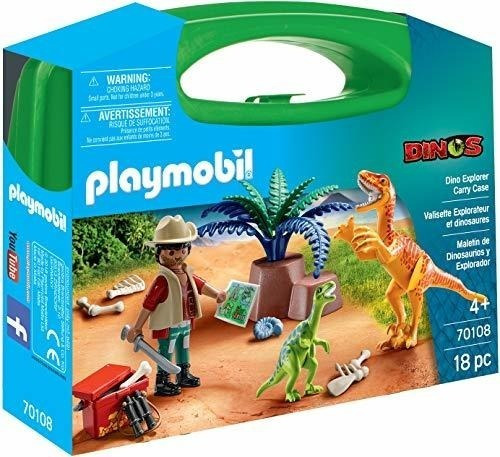 Playmobil Dino Explorer Maletín De Transporte