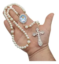 Comprar Terço Luxo Santos Infantis Desenhos Rosario Oração Perolas